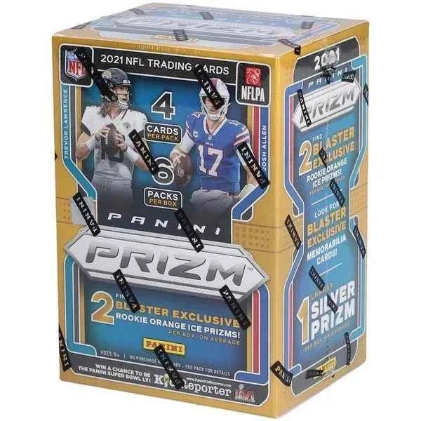 2021 Panini Prizm Football Blaster Box (Orange Ice Prizms!) (Fanatics) - CardVault Store