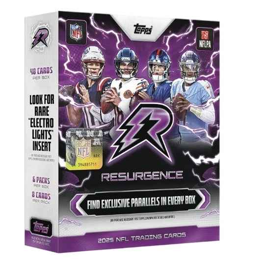 2025 Topps Resurgence Football Mega Box (PRE-ORDER) - CardVault Store
