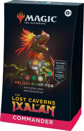 Magic the Gathering Lost Caverns of Ixalan Commander Deck - Veloci-Ramp-Tor