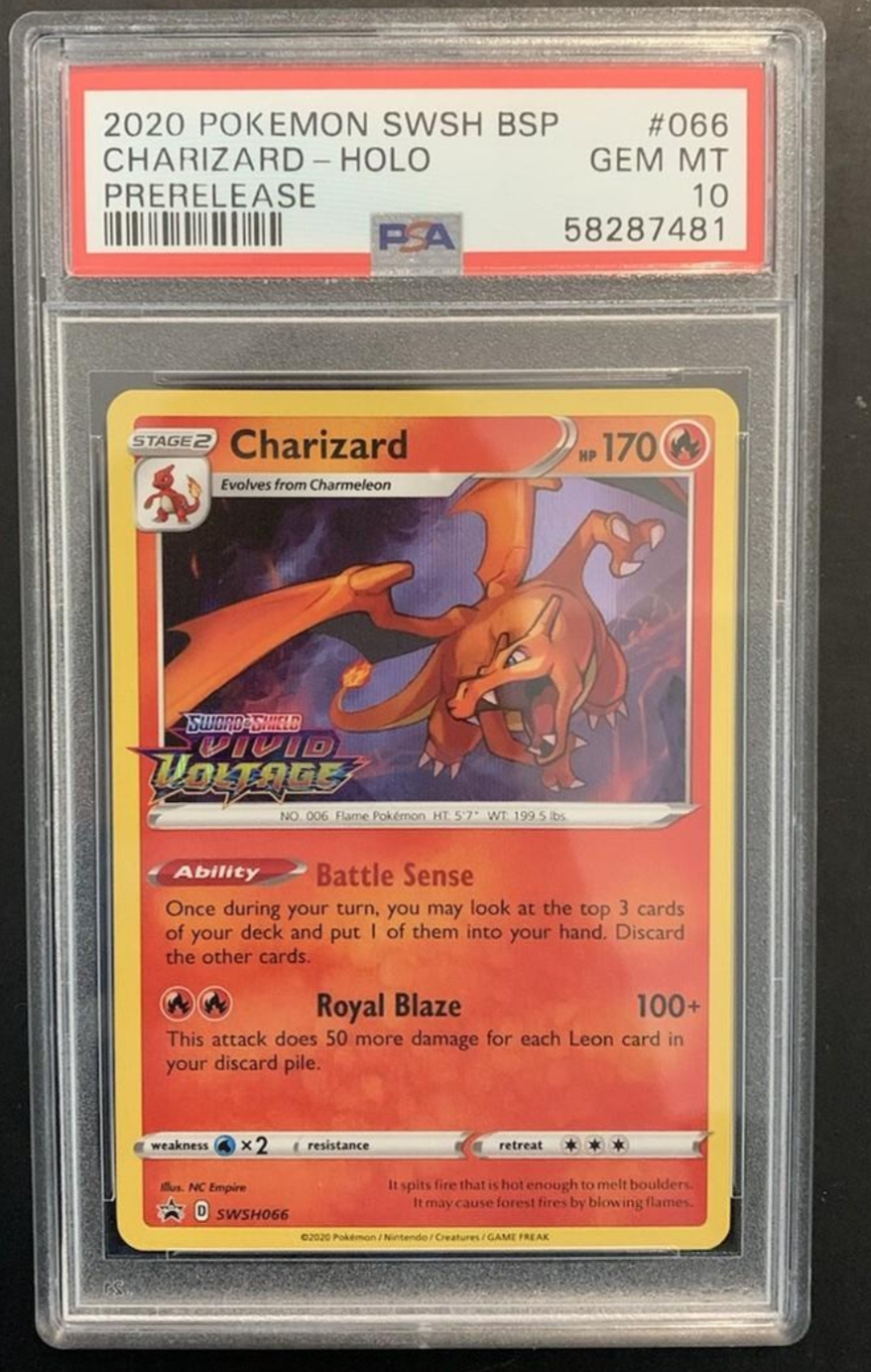 Charizard - Vivid Voltage Prerelease Promo (SWSH066)