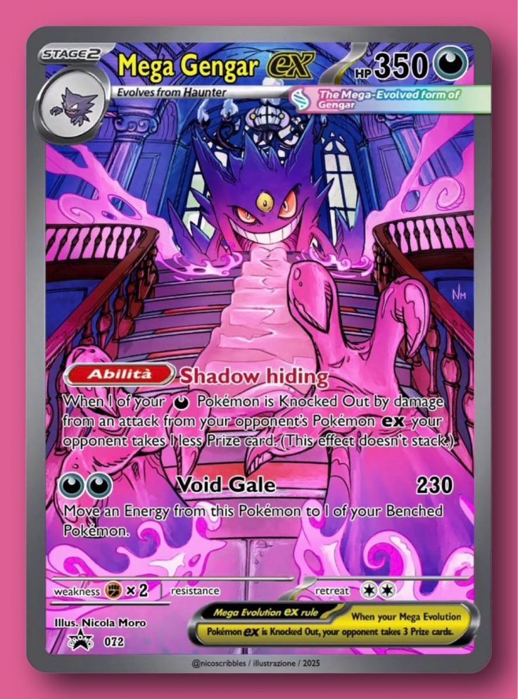 Mega Gengar ex - 284/217