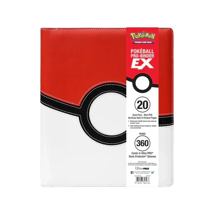 Poké Ball Premium 9 - Pocket PRO - Binder for Pokémon - CardVault Collections