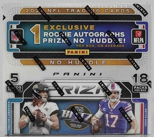2021 Panini Prizm Football No Huddle Box - CardVault Store