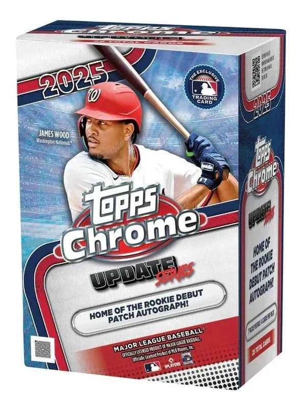 2025 Topps Chrome Update Series Baseball Blaster Box - CardVault Store