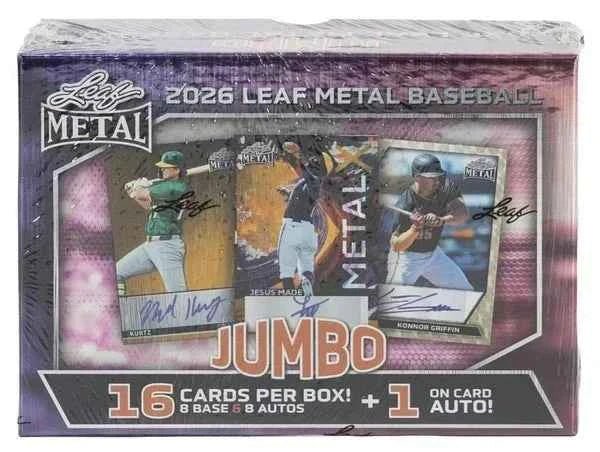 2026 Leaf Metal Baseball Hobby Jumbo Box (SALE) - CardVault Store