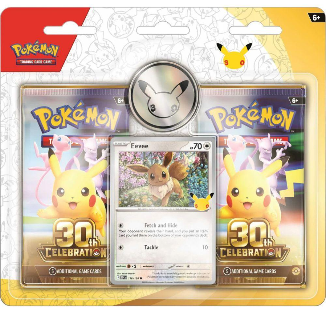 Pokémon TCG: 30th Celebration 2-Pack Blister