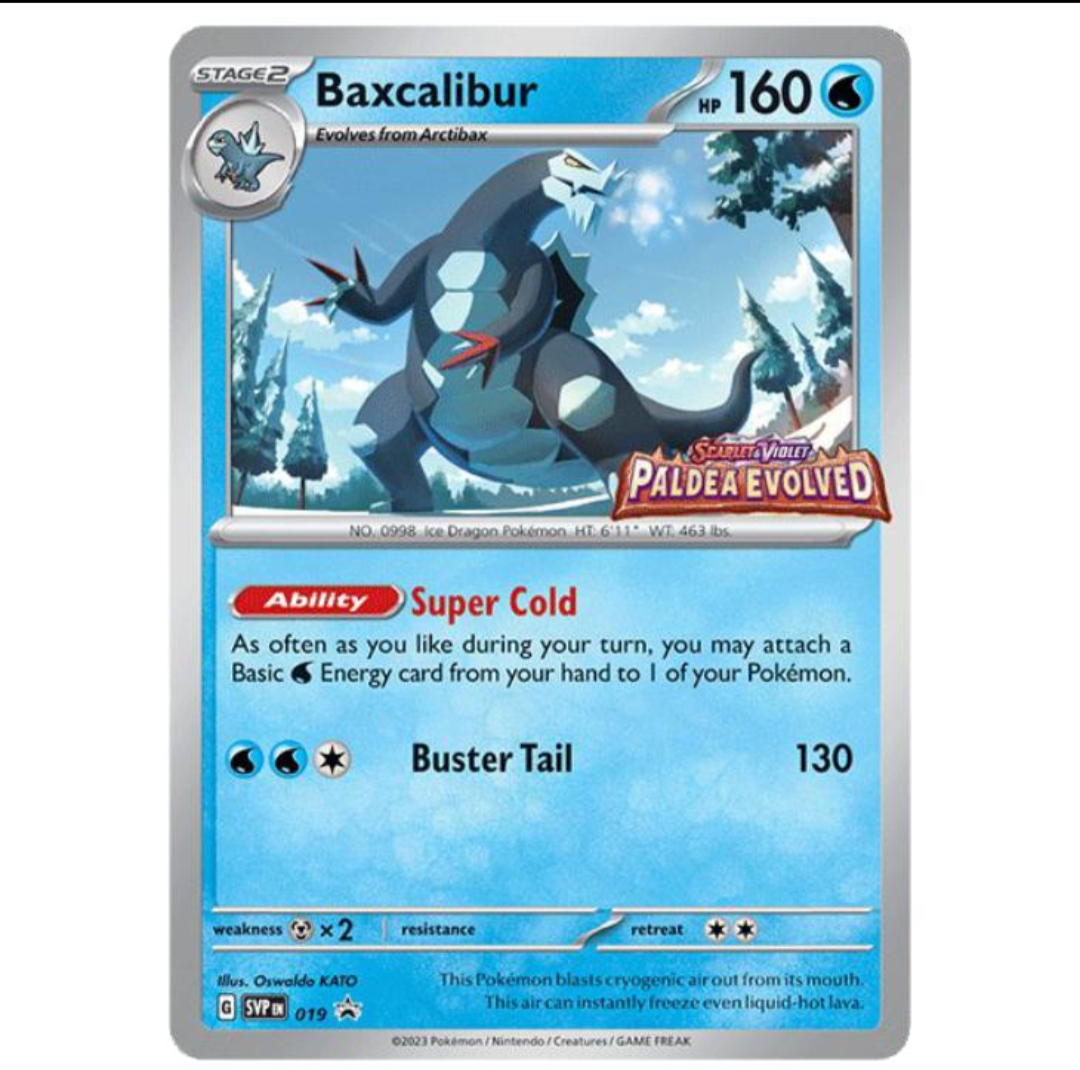 Baxcalibur - Paldea Evolved Prerelease Promo (SVP019)
