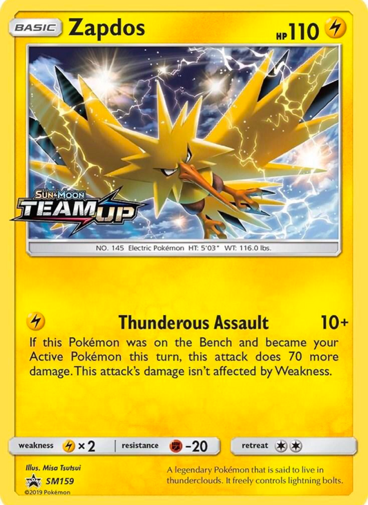 Zapdos - Team Up Prerelease Promo (SM159)