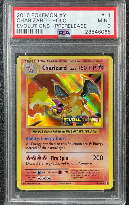 Charizard - XY Evolutions Prerelease Promo (#11)