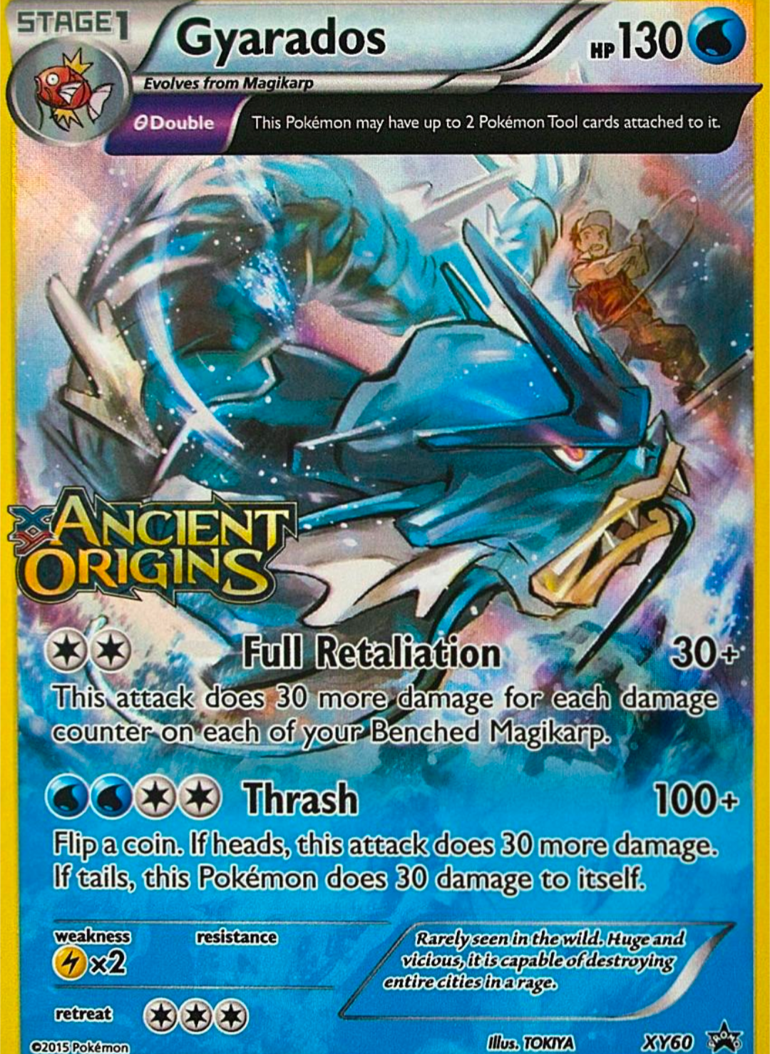Gyarados - Ancient Origins Prerelease Promo (XY60)