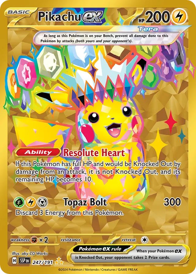 Pikachu ex - 276/217