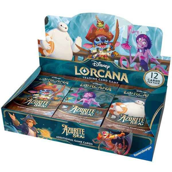 Disney Lorcana: Azurite Sea Booster Box - CardVault Store