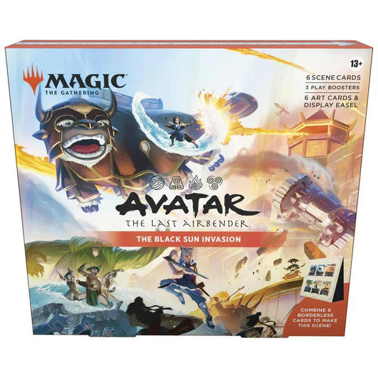 Magic the Gathering: Avatar: The Last Airbender Scene Box (The Black Sun Invasion)Magic the Gathering: Avatar: The Last Airbender Scene Box (The Black Sun Invasion)Magic the Gathering: Avatar: The Last Airbender Scene Box (The Black Sun Invasion) - CardVault Collections