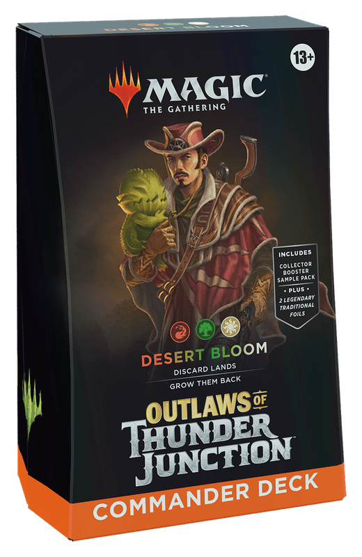 Magic the Gathering: Outlaws of Thunder Junction Commander Deck (Desert Bloom) - CardVault Store
