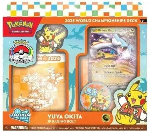 Pokemon 2025 World Championship Deck (JP Raging Bolt) (PRE-ORDER)