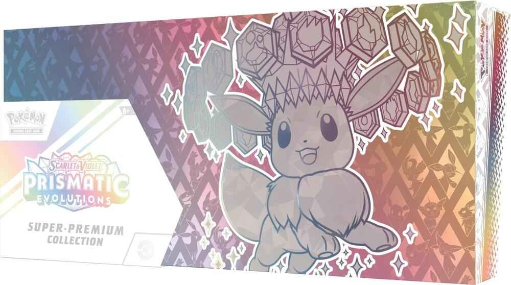Pokemon: Scarlet and Violet - Prismatic Evolutions Super Premium Collection Box