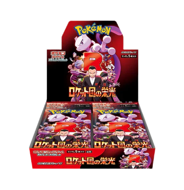 Pokemon Scarlet and Violet: The Glory of Team Rocket Japanese Booster Box - CardVault Collections