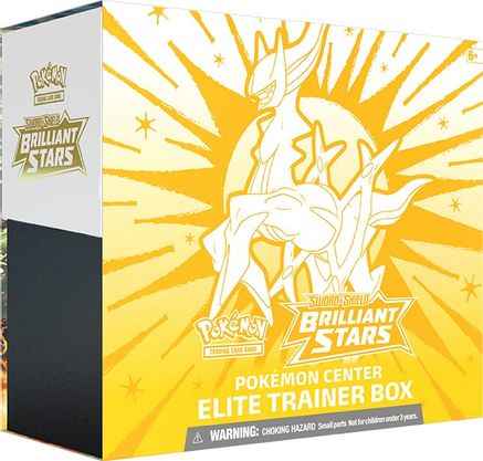 Pokemon Sword and Shield: Brilliant Stars  Pokemon Center Elite Trainer Box