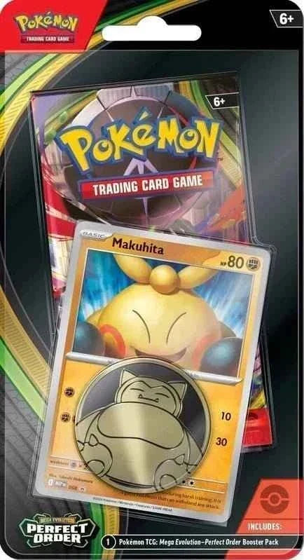 Pokemon TCG: Mega Evolution - Perfect Order Checklane Blister (Makuhita) (SALE)