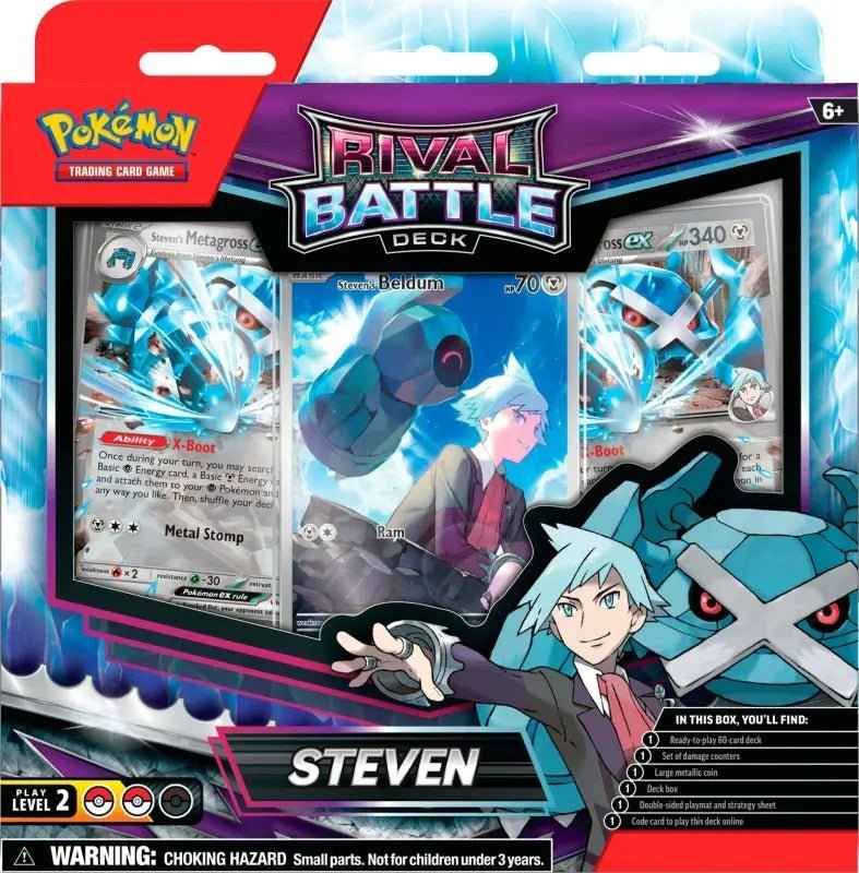 Pokemon TCG: Rival Battle Deck (Steven)