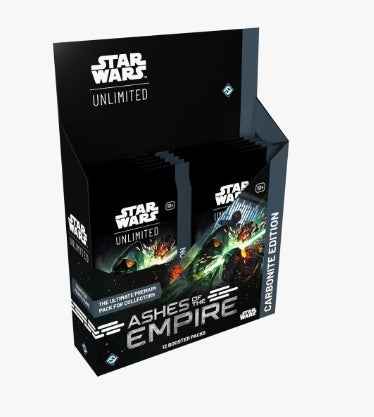 Star Wars Unlimited TCG: Ashes of Empire Carbonite Booster Box (SALE) - CardVault Store